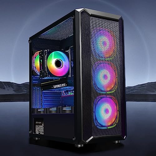 Gaming Desktop PC, Intel Core i7, 32GB RAM, 2TB SSD, RTX 3060 J70195