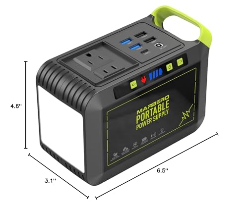 Portable Power Station 88Wh Camping Lithium Battery Solar Generator Fast Charging with AC Outlet N28722