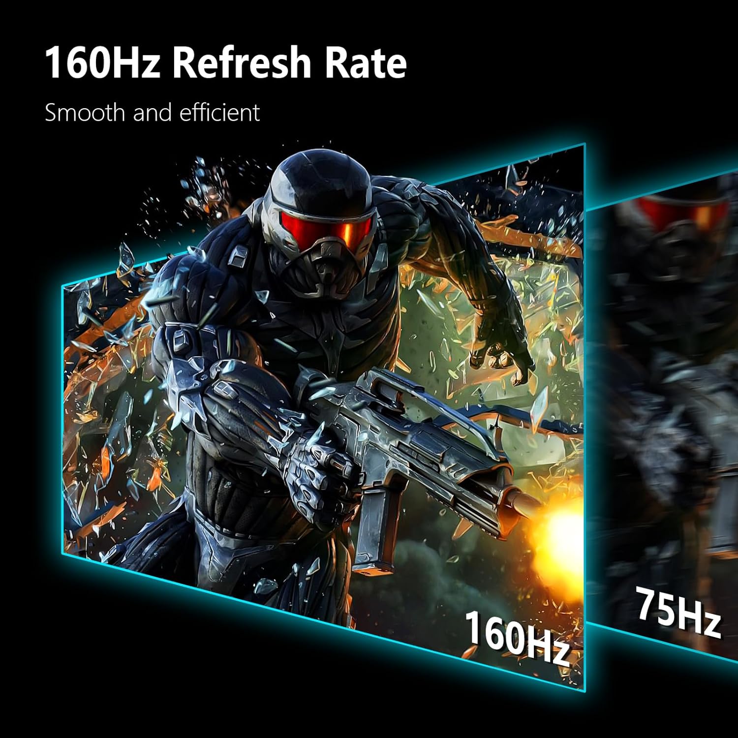 27" Mini LED 4K 160Hz Gaming Monitor UHD IPS HDR1000 HDMI 2.1, USB-C, Height Adjustable Stand W485