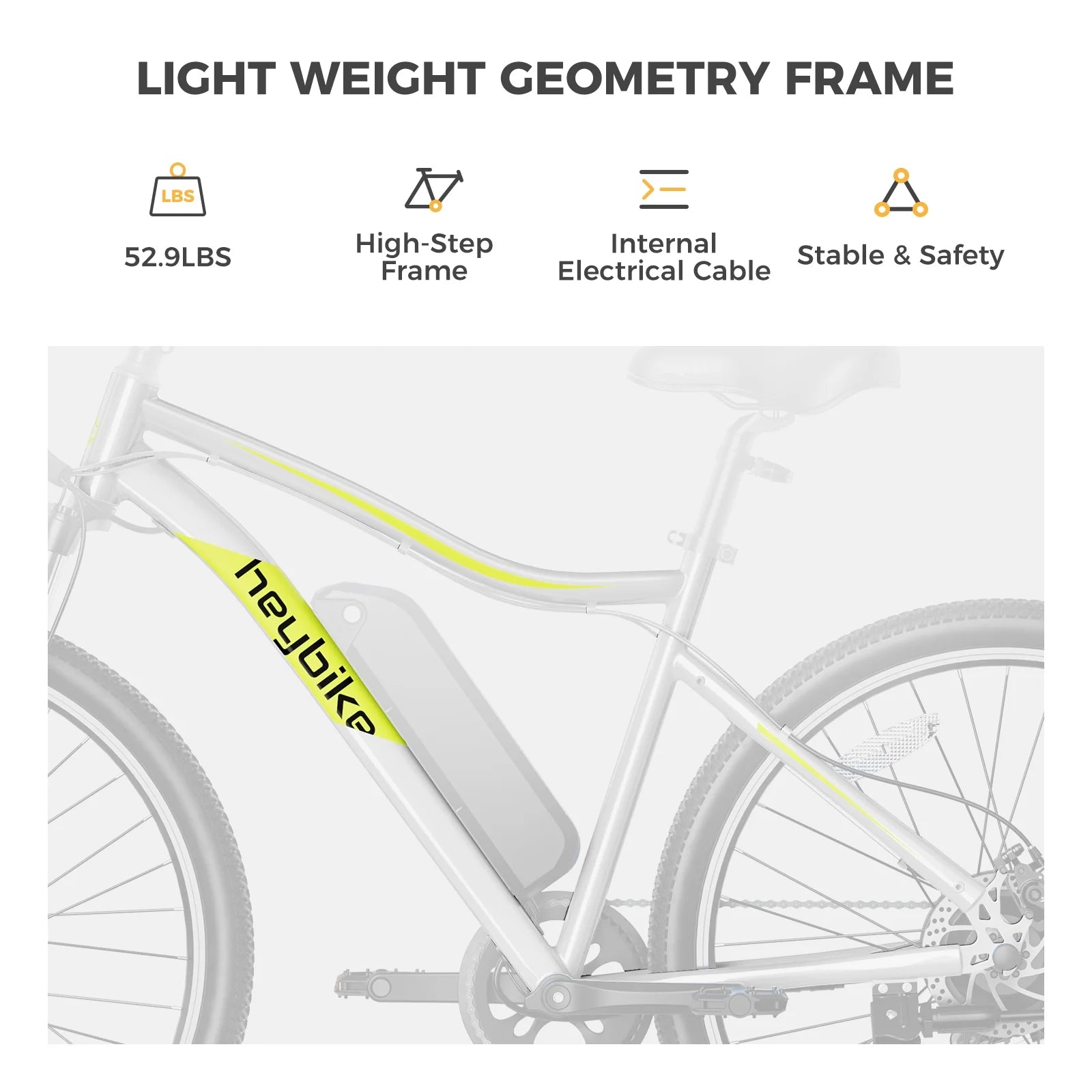 Electric Bike for Adults with 500W Motor and Removable Battery B4535
