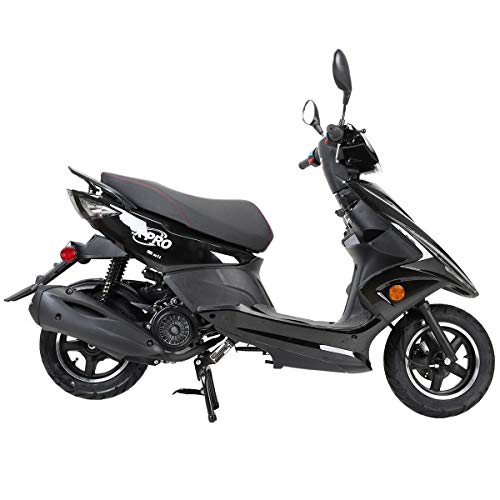 Moped 150 Street Gas Adult Bike with 10" Aluminum Wheels Q316935