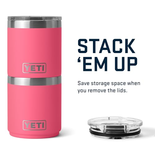 Vacuum Insulated Stainless Steel Stackable Lowball with Lid, 10 oz P764067