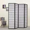 NiamVelo 4 Panel Wood Room Dividers Folding Privacy Screen 71" Tall Portable Room Partition Wall Divider, White