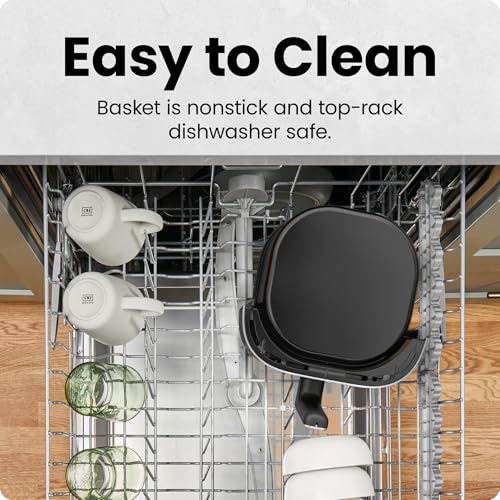 XL 8-Qt Touch Air Fryer, Digital Presets, Nonstick Dishwasher-Safe L9402