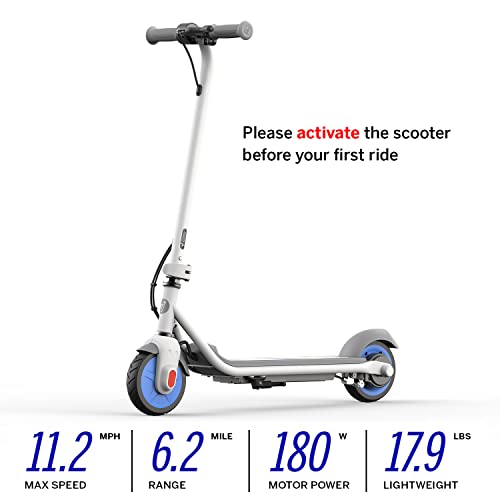 Electric Scooter for Kids Ages 6-14, Adjustable Handlebar, Up to 132 lbs N834