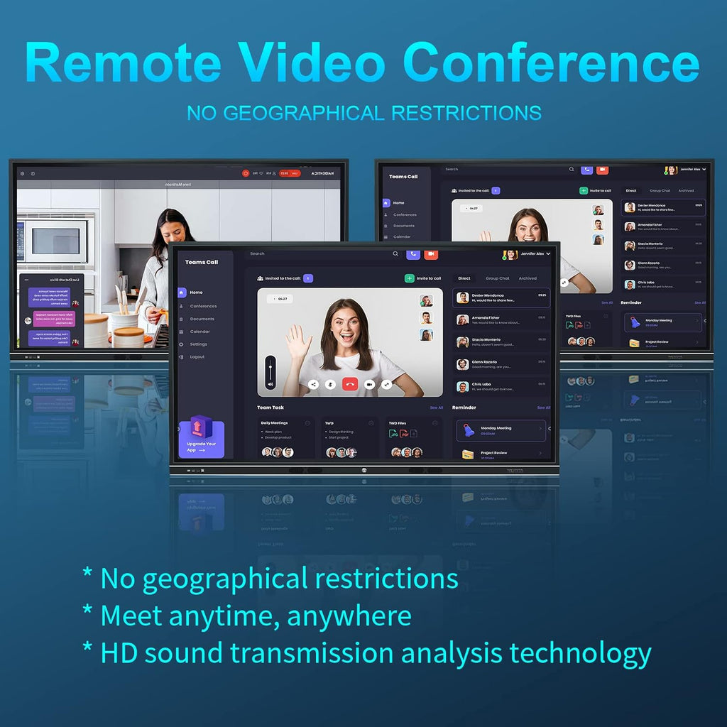 86inch 4K UHD Interactive Whiteboard for Conference T974080