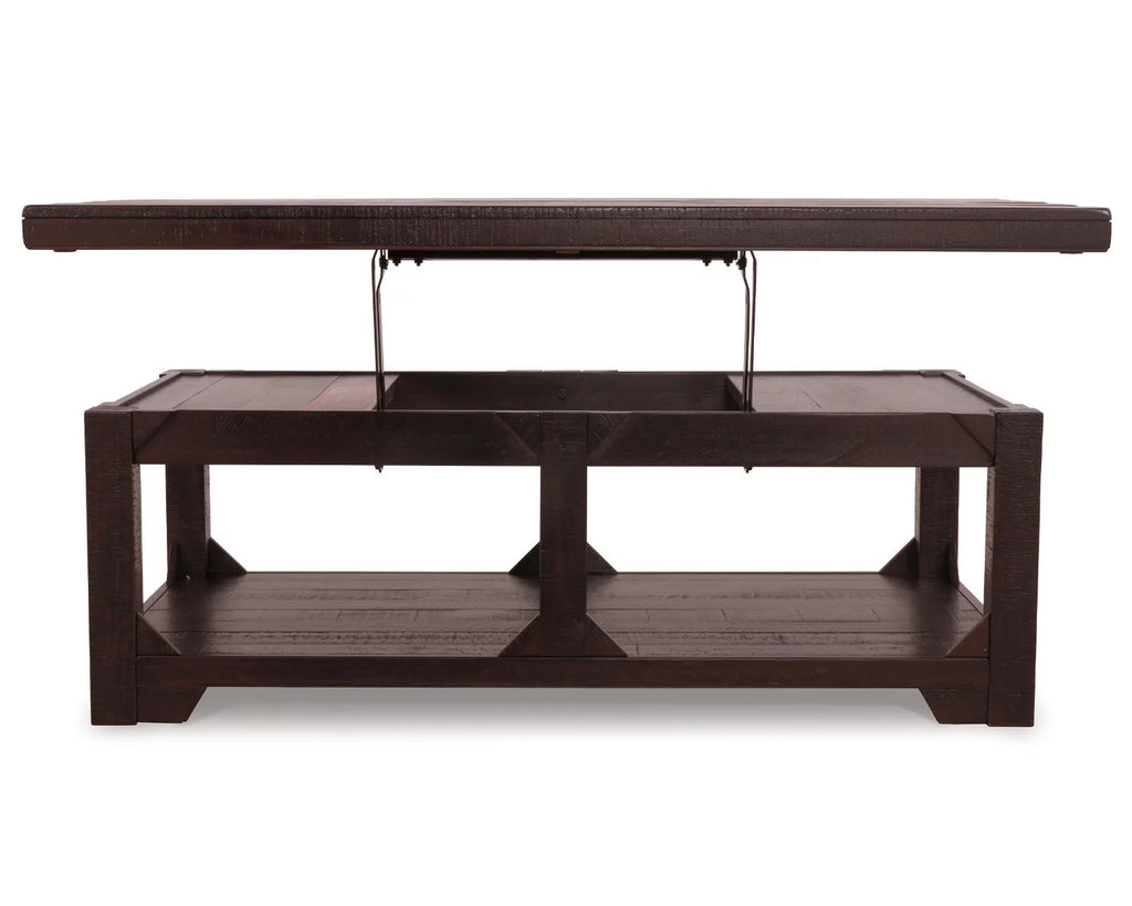 Rustic Brown Coffee Table with Lift Top X72288