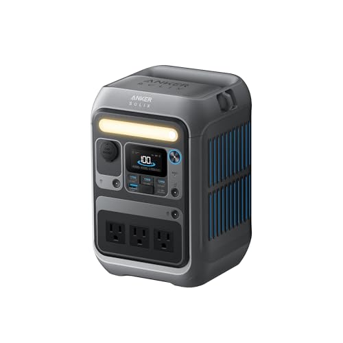 Portable Power Station 288Wh LiFePO4 Battery, 300W Solar Generator with 60W Solar Panel J440