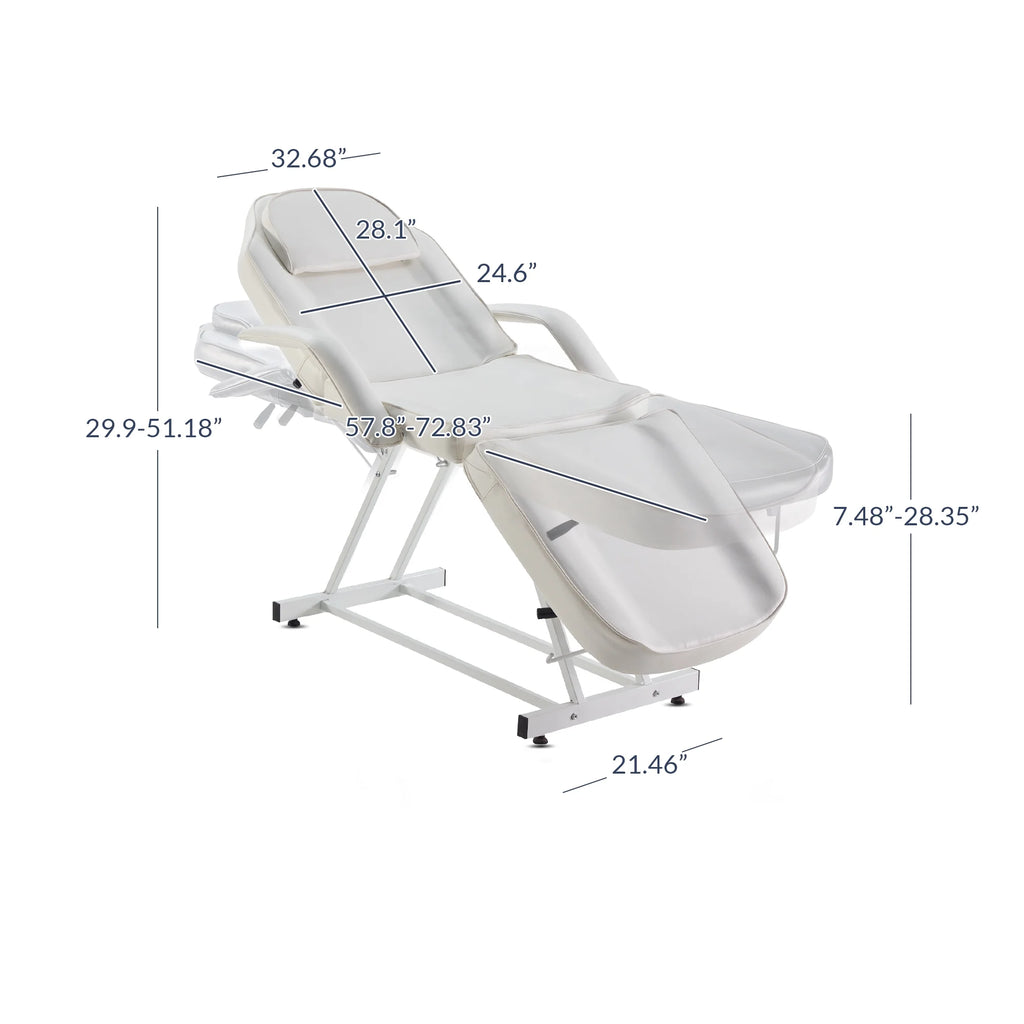 Massage Facial Bed Adjustable Table Chair Beauty Spa Salon Tattoo W94942