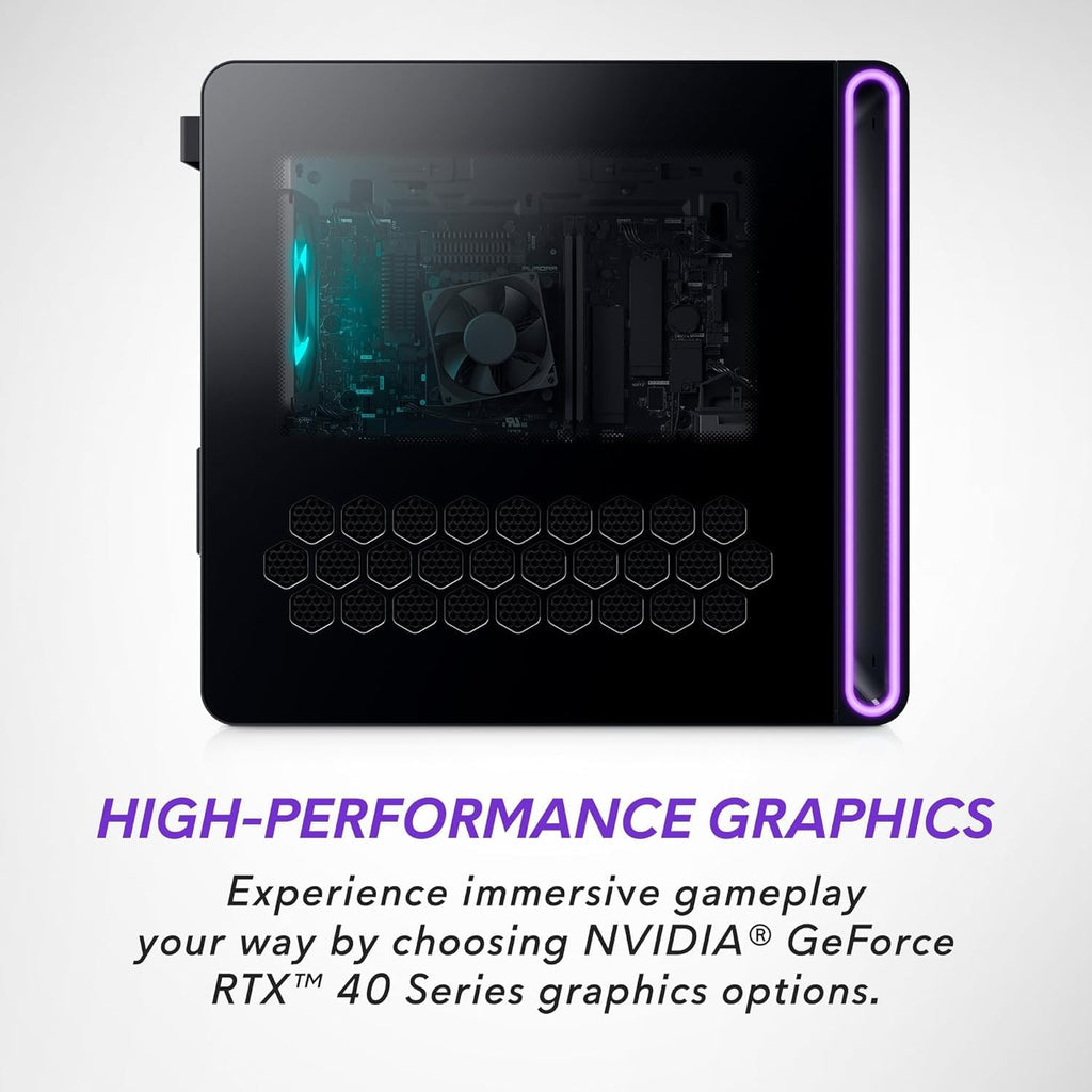Gaming Desktop PC with Intel Core i7 Processor, RTX 4060 Graphics, 16GB RAM, 1TB SSD Y824248