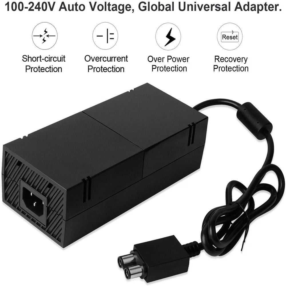 Xbox One Power Supply AC Adapter Replacement Charger V11521