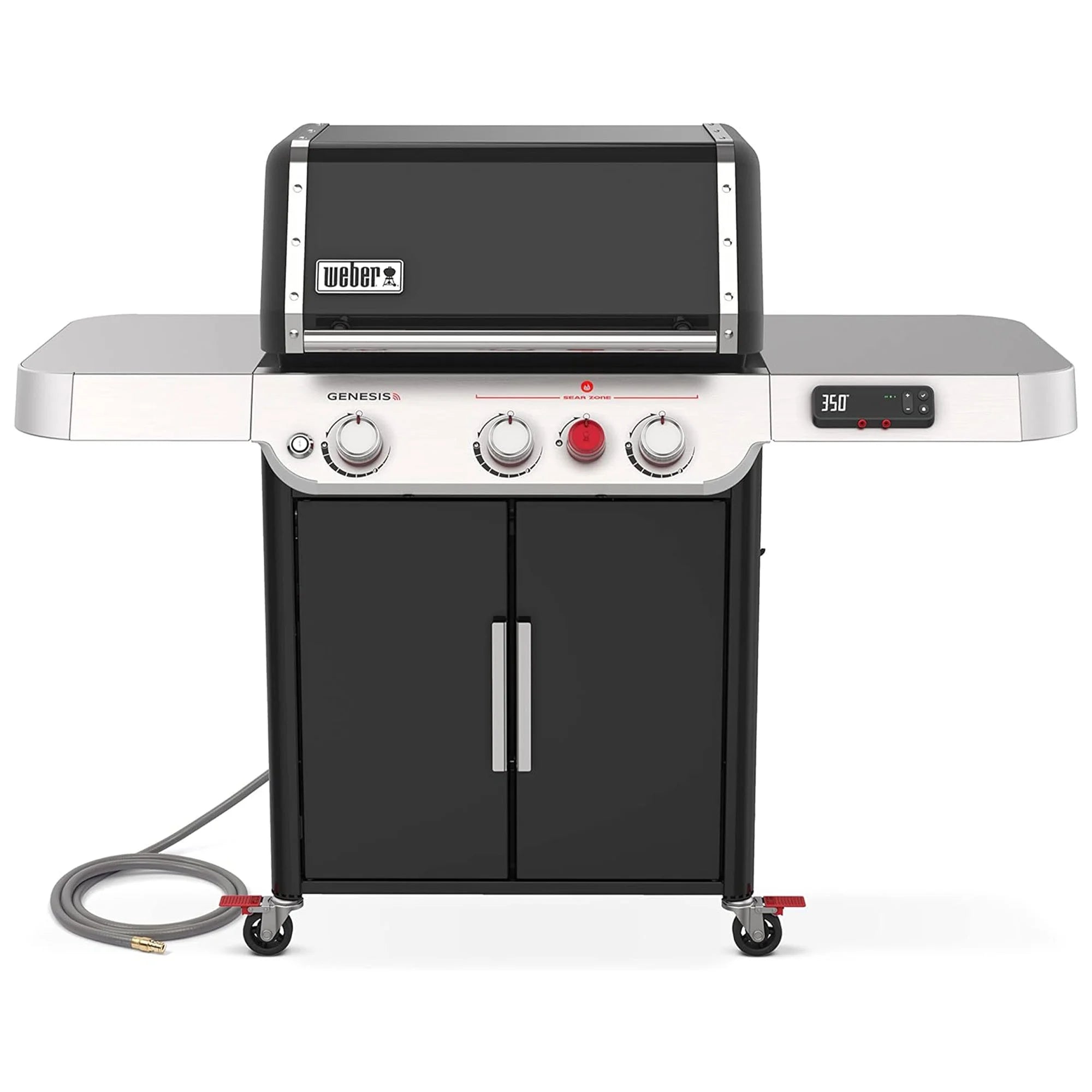 3 Burner Natural Gas Barbecue Grill, Black Q6958