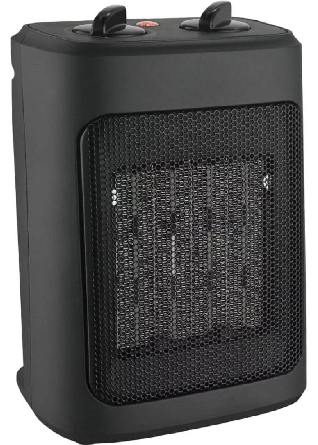 1500W Ceramic Fan-Forced Space Heater, Black D7611