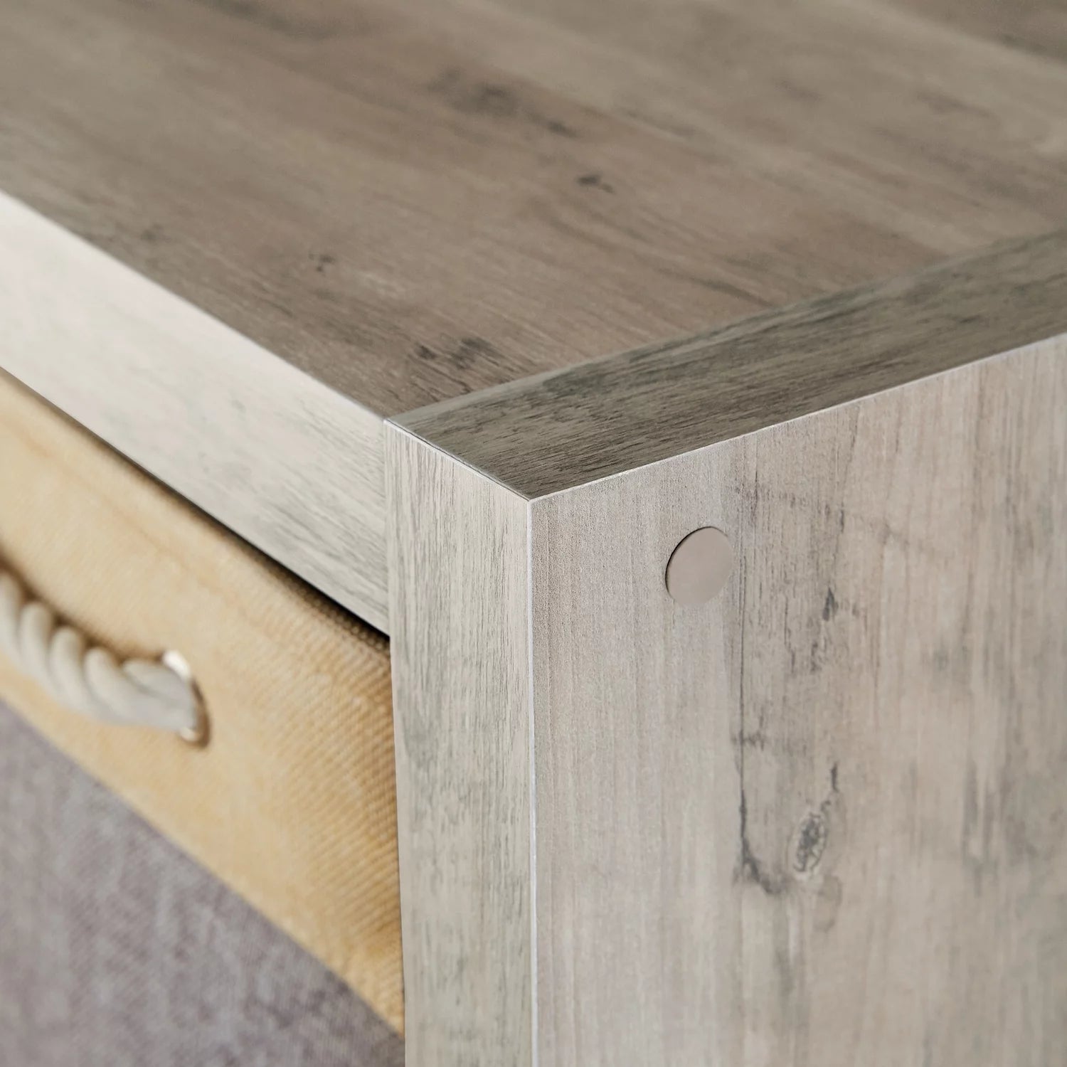 8-Cube Storage Organizer, Rustic Gray E39232