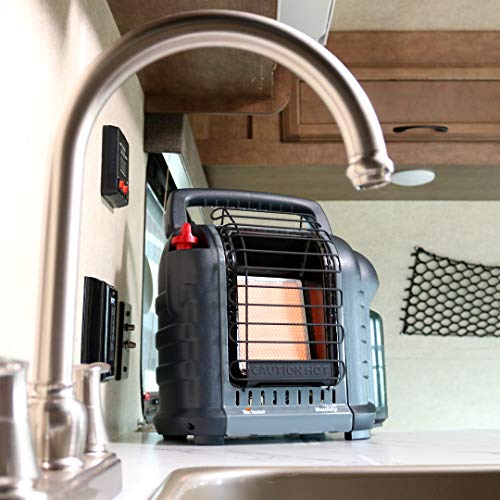Portable Propane Radiant Heater, 4,000-9,000 BTU Indoor-Safe G8796