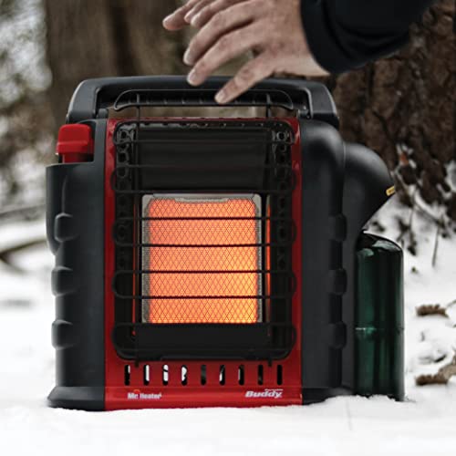 Portable Propane Radiant Heater, 4,000-9,000 BTU Indoor-Safe G8796