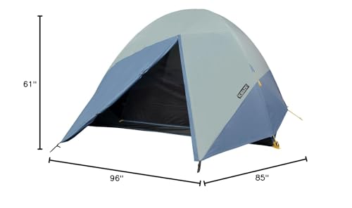 4 or 6 Person Camping Tent with Fiberglass Poles A913588