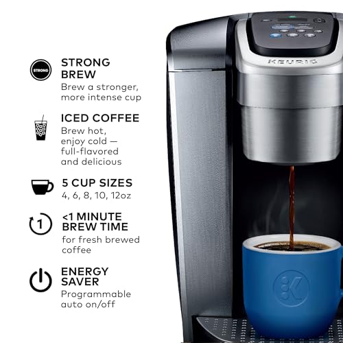 Single Serve K-Cup Pod Coffee Maker with Strength and Temperature Control T756