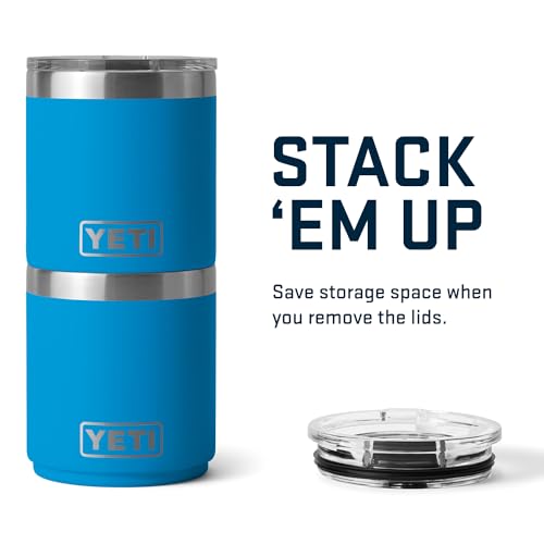 Vacuum Insulated Stainless Steel Stackable Lowball with Lid, 10 oz P764067