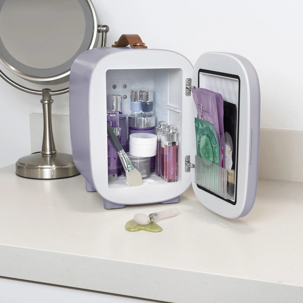 4L Mini Fridge for Beauty and Skincare, Lavender H4521