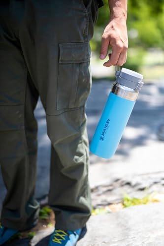 Insulated Stainless Steel Water Bottle 36 oz with Push Button Lid P799245
