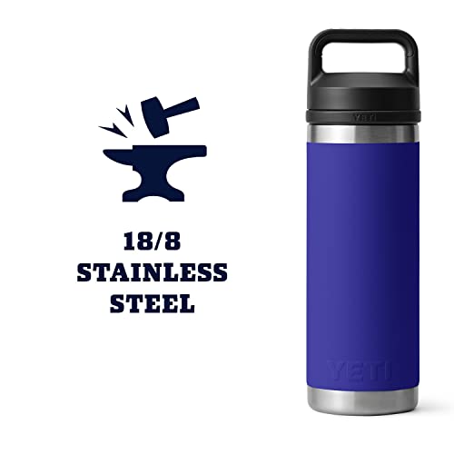 18 oz Vacuum Insulated Stainless Steel Bottle with Chug Cap E63440