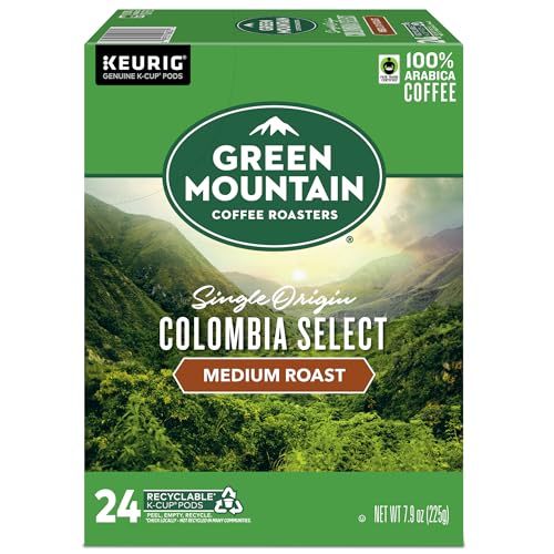 Half Caff Medium Roast Coffee Pods, 32 Count A69169