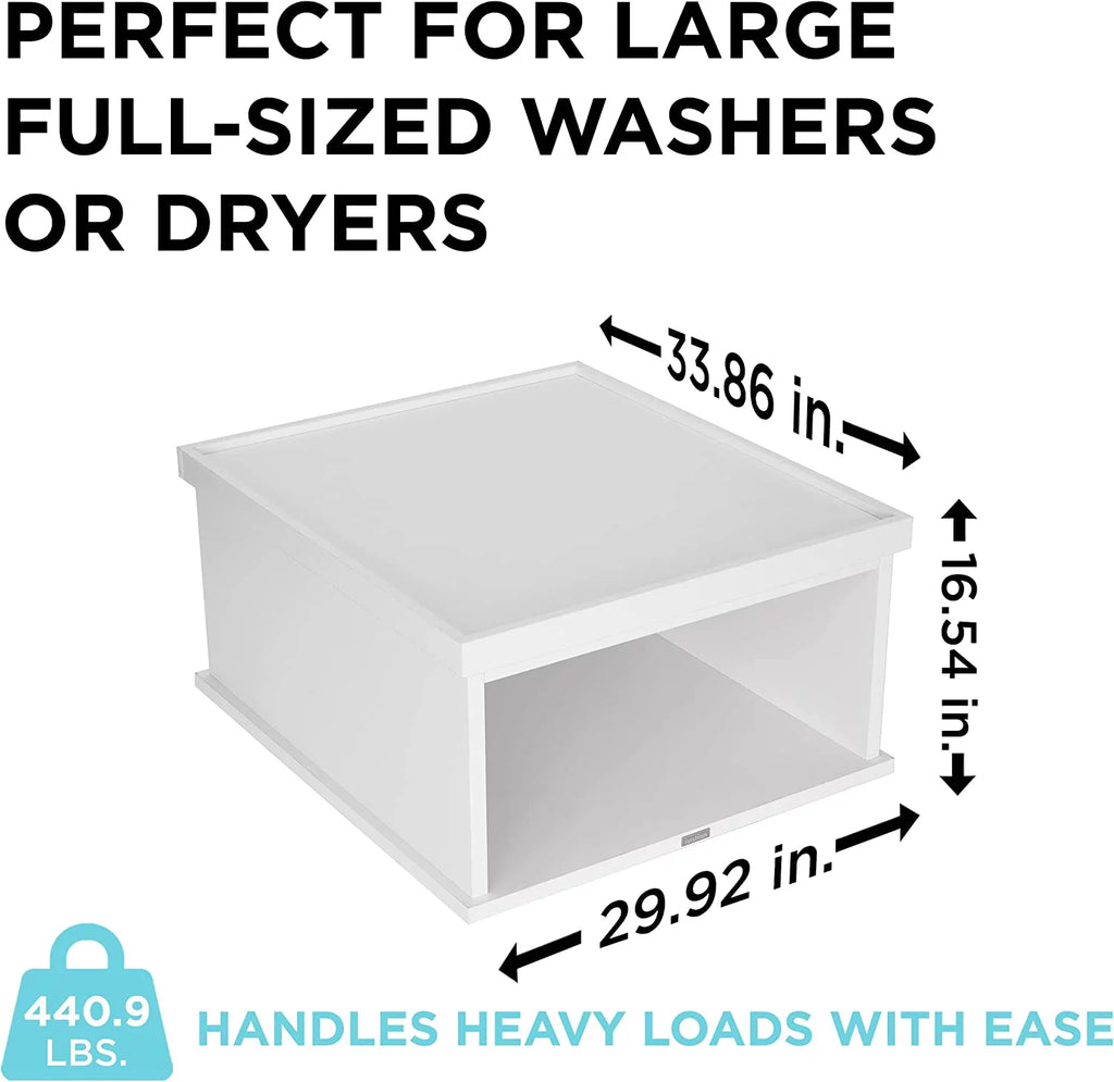 Wooden Laundry Pedestal for Washer & Dryer A3719