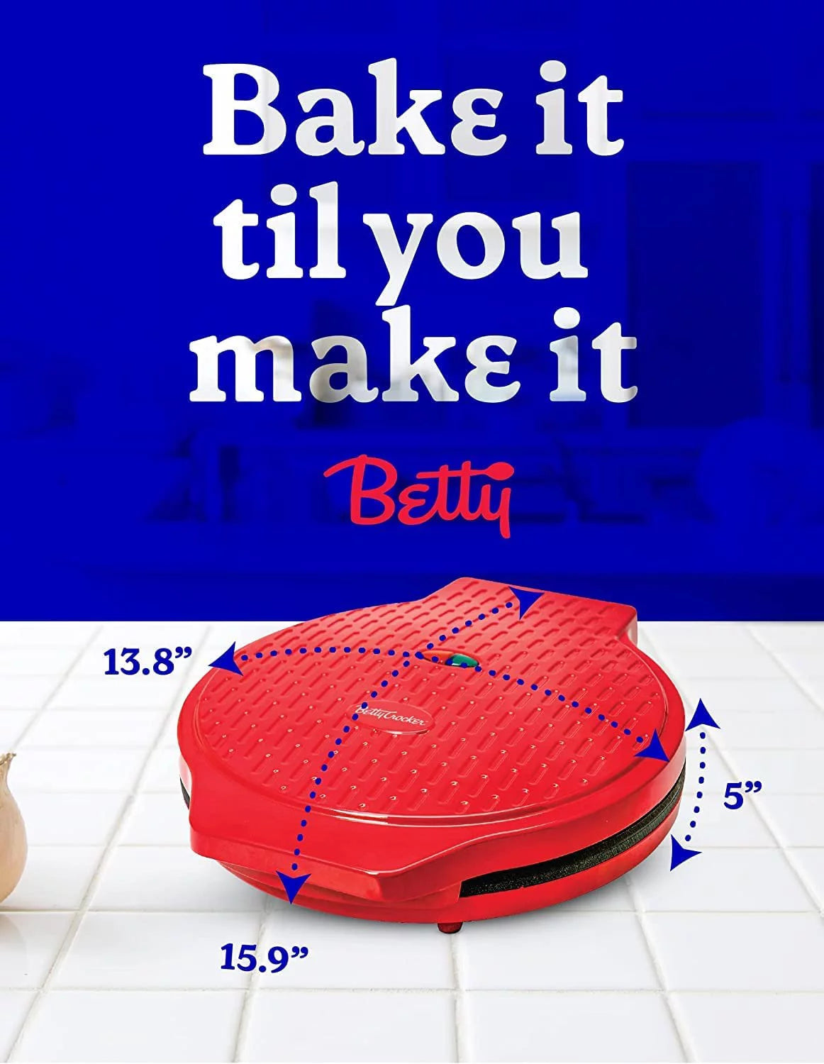 Countertop Pizza Maker with Pizza Cutter and Parchment Paper V8372