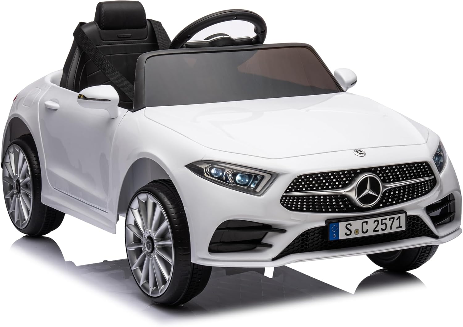12V Electric Ride-On Car for Toddlers with Remote Control U2936