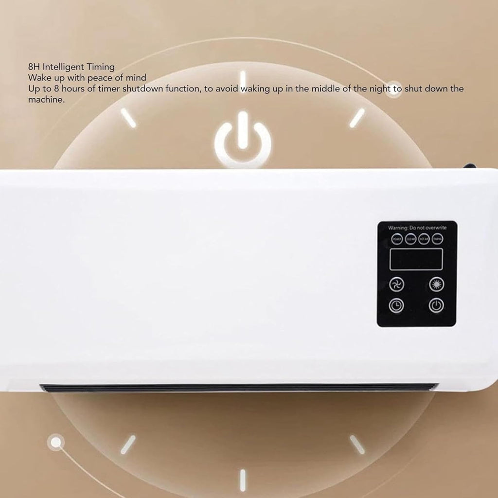 Mini Split AC/Heating System, Ductless Wall Mounted with Remote Control E74205