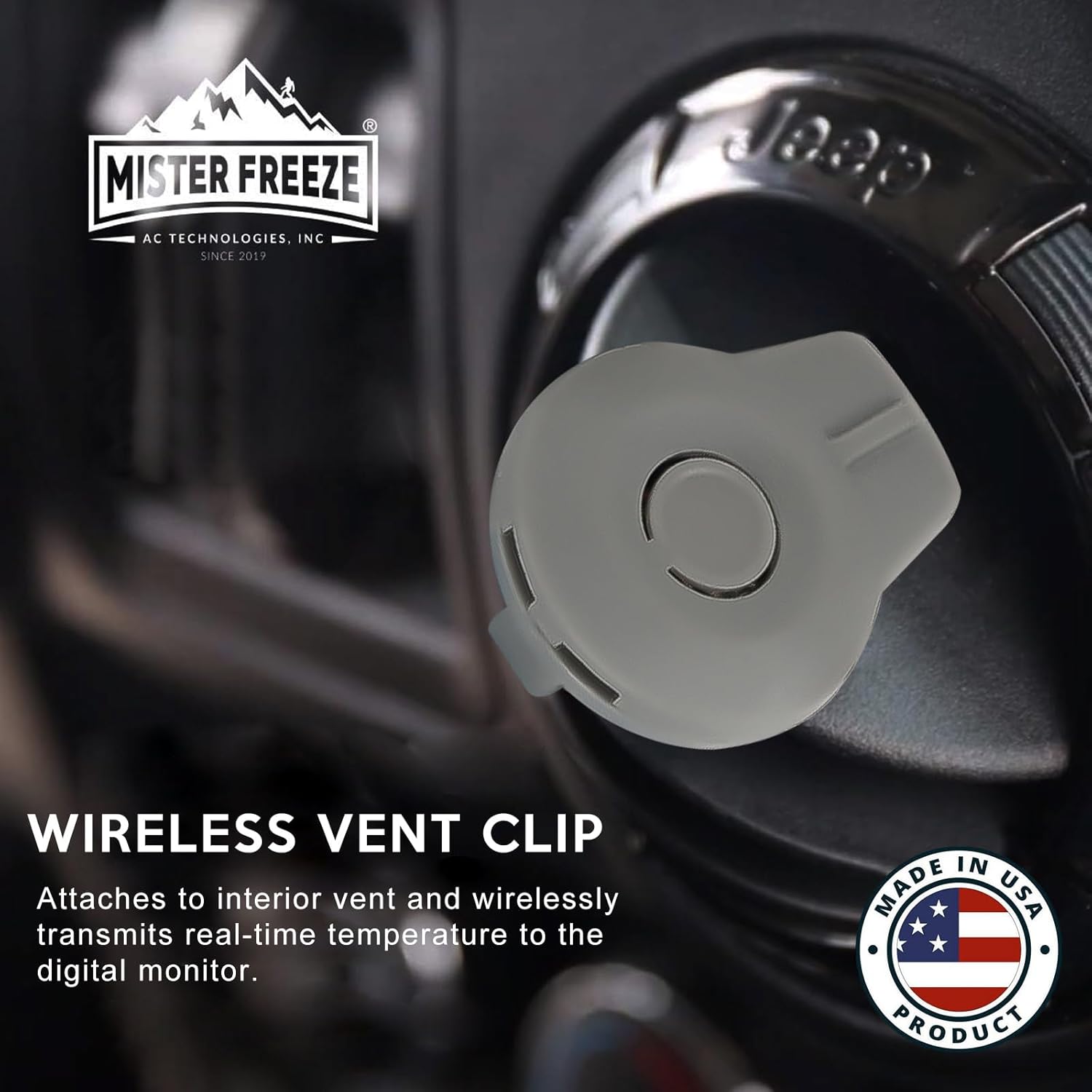AC Refrigerant Recharge Kit with Wireless Digital Temperature Sensor, 14 oz D91068