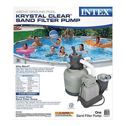 Sand Filter Pump with GFCI W179001