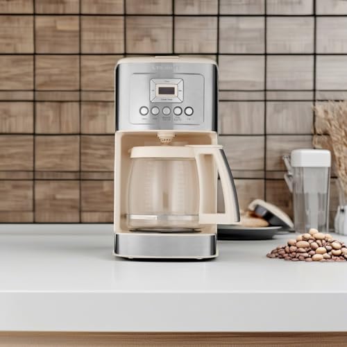 14-Cup Coffee Maker with Glass Carafe, Brew Strength Control, Stainless Steel V144891