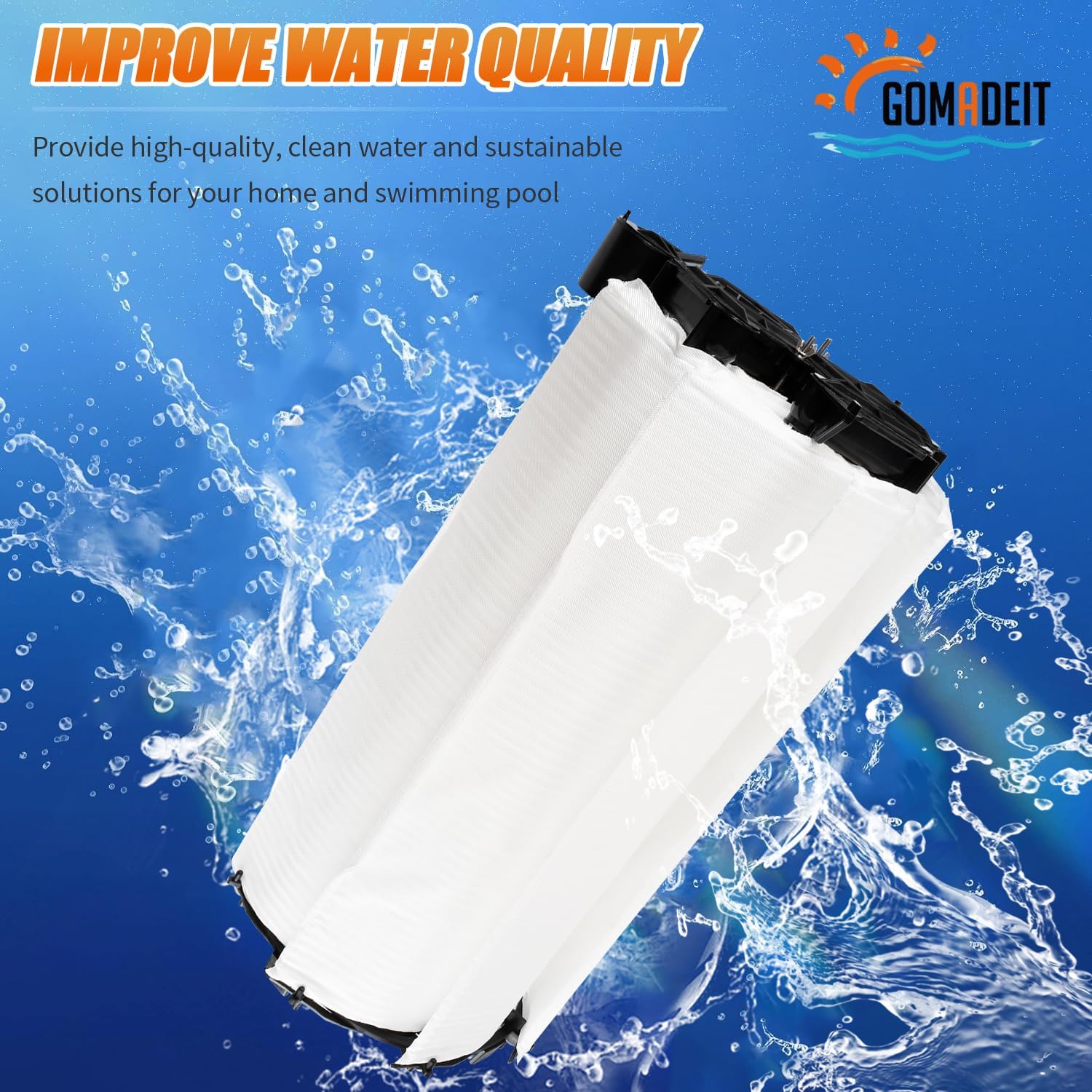 Complete Element Grid Assembly for Pentair FNS Plus 60 Filter Grids, Replacement 60 Sq Ft Pool and Spa D.E. Filter F544466