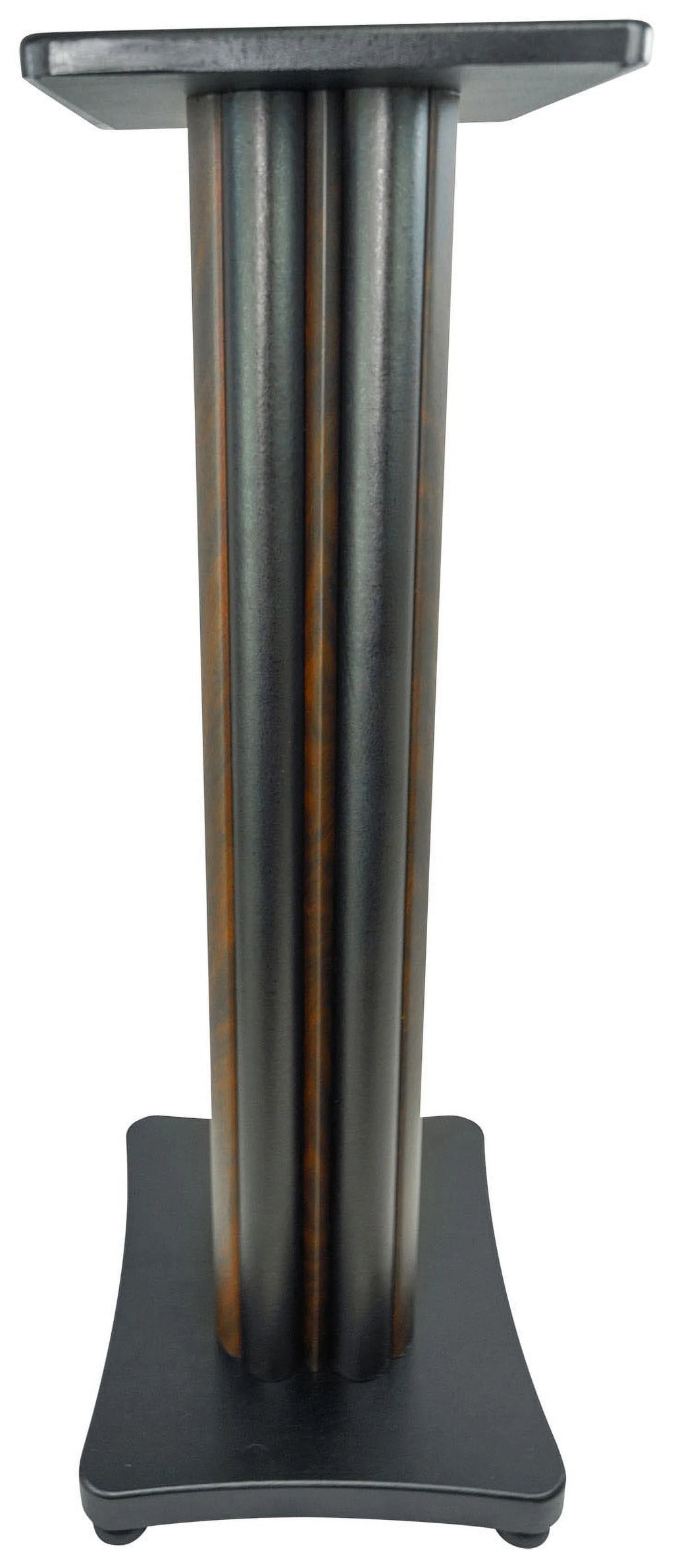 28" Speaker Stands, Dark Wood Grain G87170