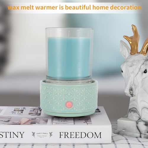 Ceramic Wax Melt Warmer, 3-in-1 Electric Fragrance Candle Burner Y224