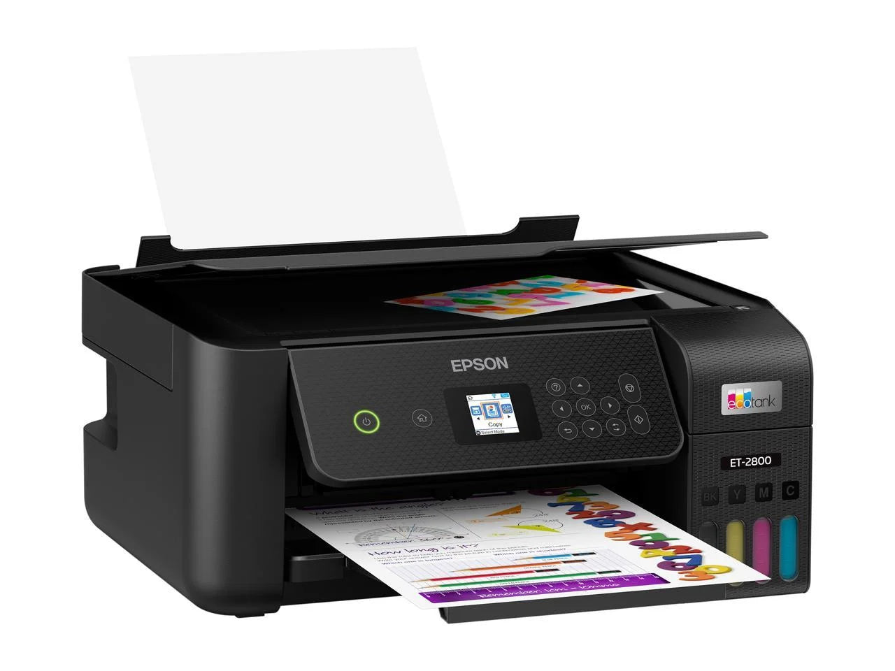 Wireless All-in-One Supertank Printer with Scan and Copy - Black Q993
