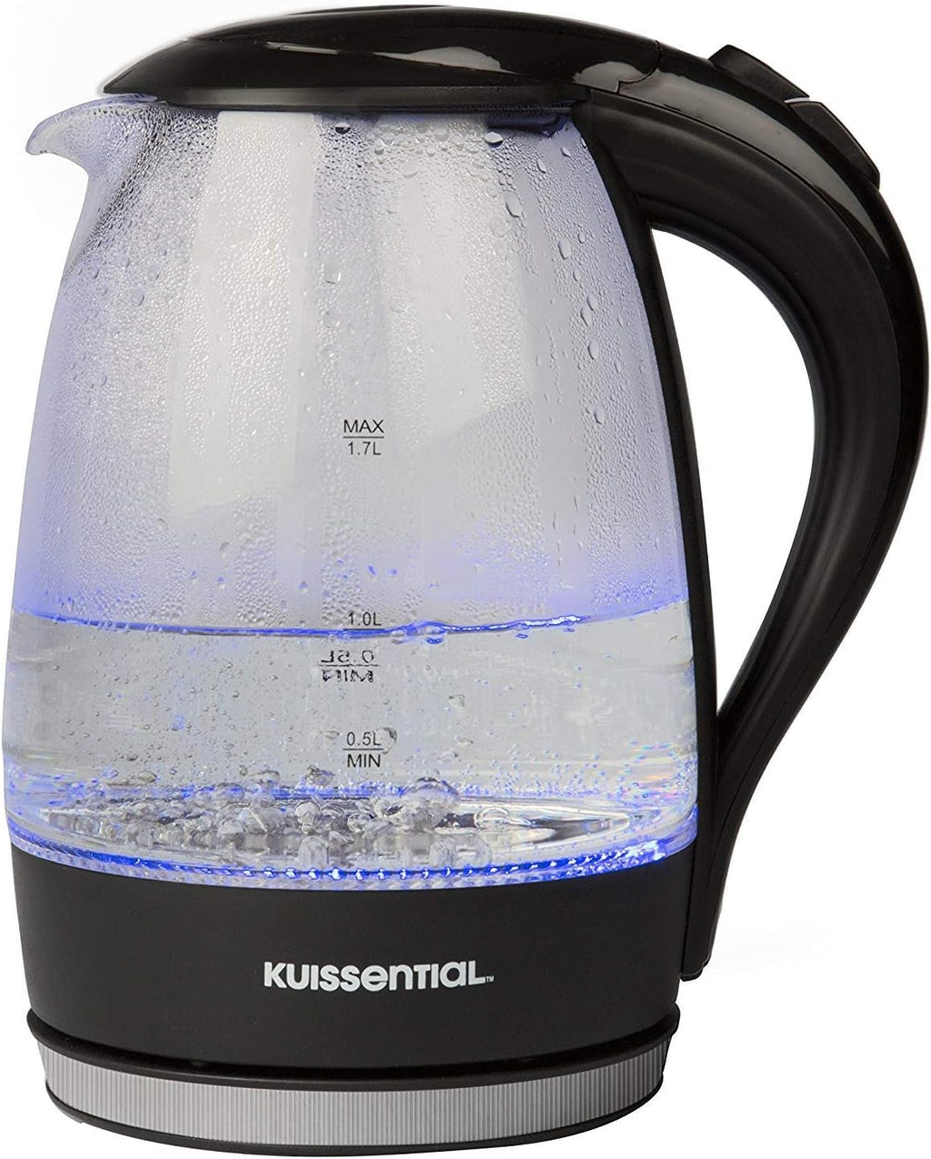Electric Water Kettle 1.7L, Cordless with Auto Shut-Off, Black A99751