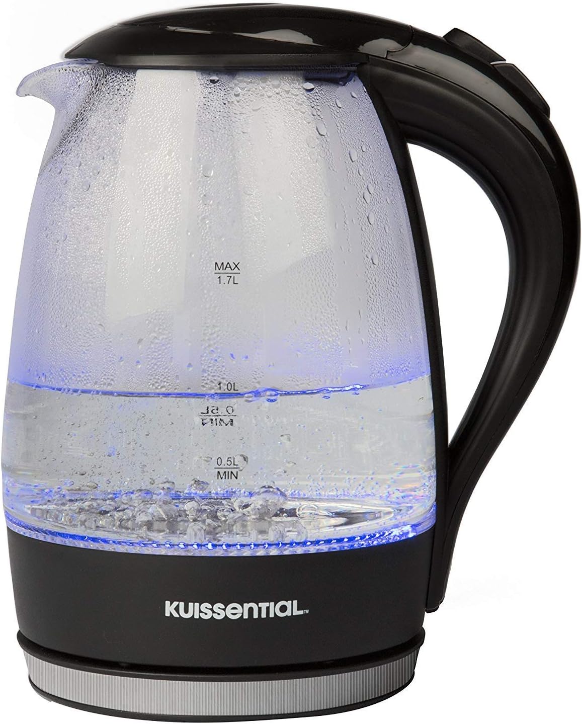 Electric Water Kettle 1.7L, Cordless with Auto Shut-Off, Black A99751