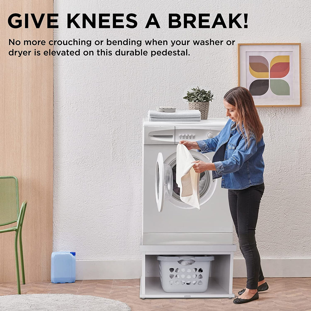 Wooden Laundry Pedestal for Washer & Dryer A3719