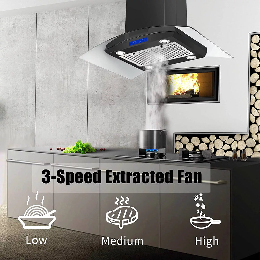 Island Mount Range Hood 36 Inch 900 CFM R510990