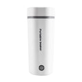 iKayaa Portable Electric Kettle for Boiling Water 350ML Travel Beaker Tea Kettle Hot Water Boiler S