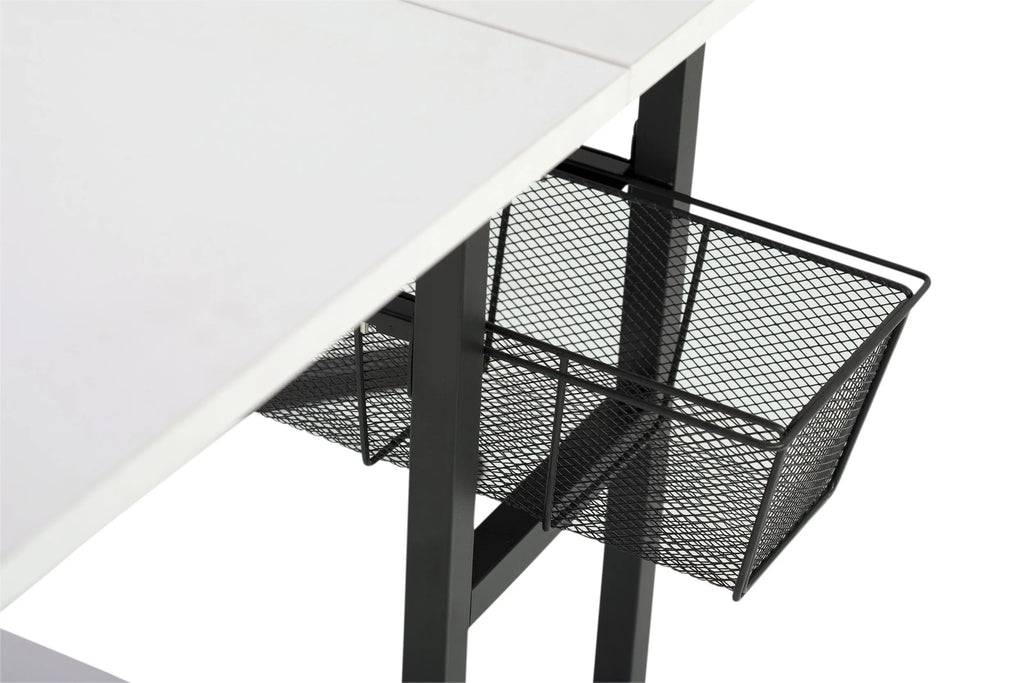 Mobile Fabric Cutting Table with Storage 30" H Q2813