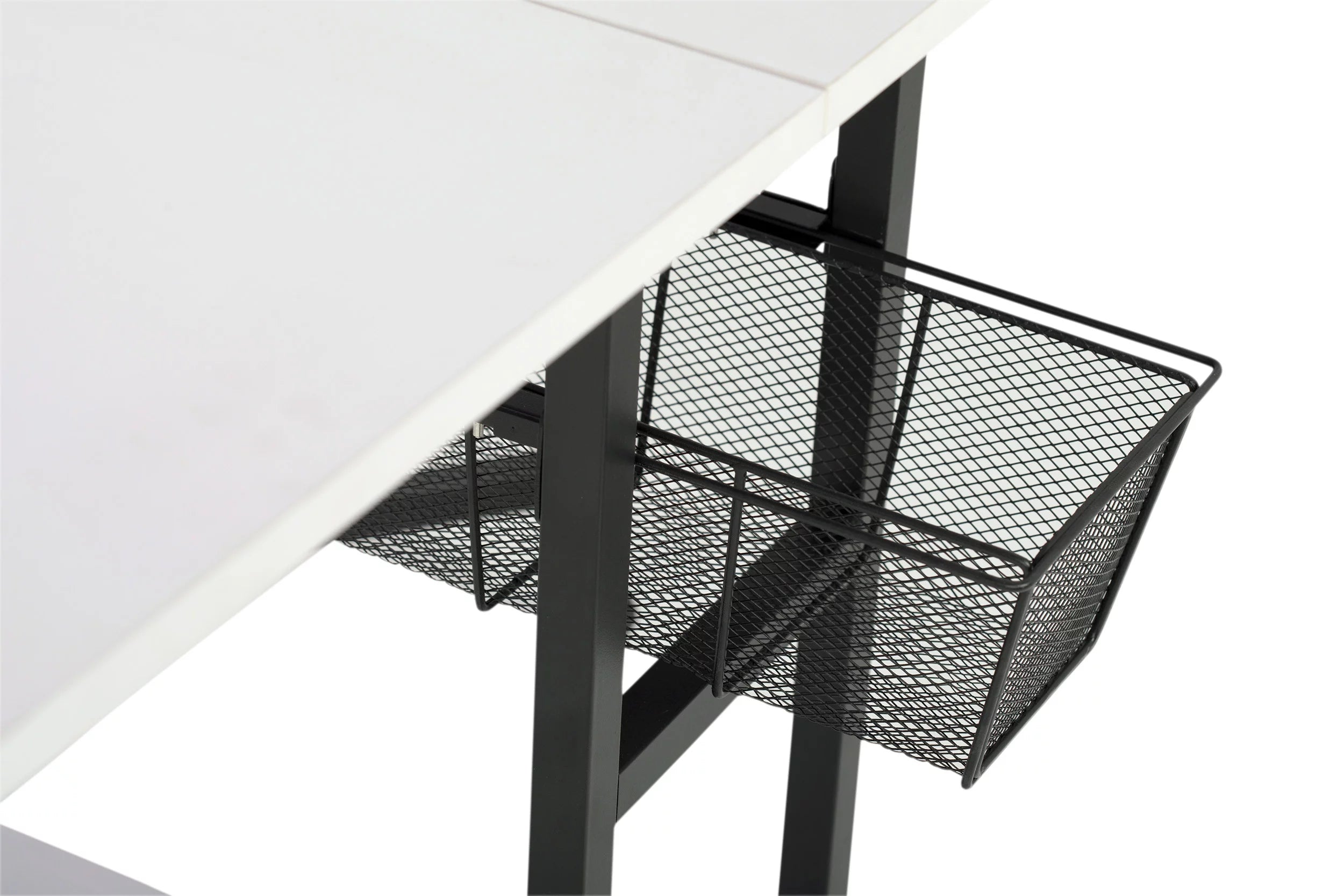Mobile Fabric Cutting Table with Storage 30" H Q2813