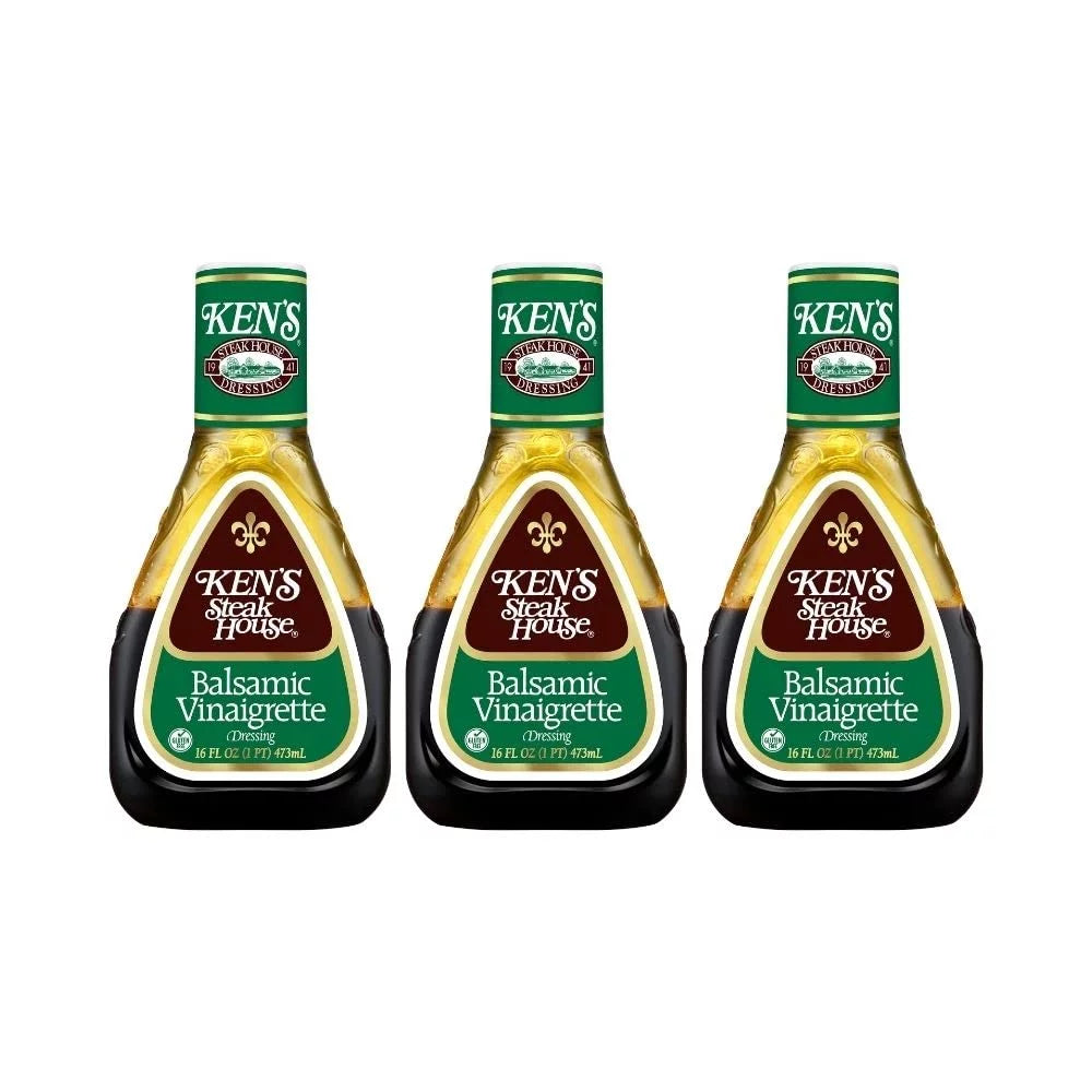 Balsamic Vinaigrette Dressing for Salads or Marinades, 16 Fl Oz (Pack of 2) F377