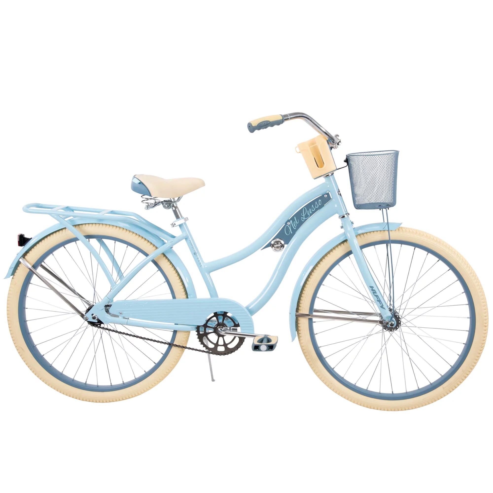 26" Classic Cruiser Bike for Women, Light Blue V696
