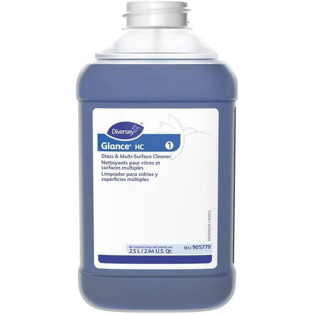 Glass and Multi-Surface Cleaner Concentrate, 84.5 fl oz, Ammonia Scent P5171