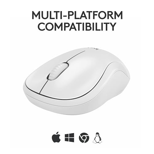 Wireless Mouse, 2.4GHz USB Receiver, 12-Month Battery, 1000 DPI Optical Tracking I608686