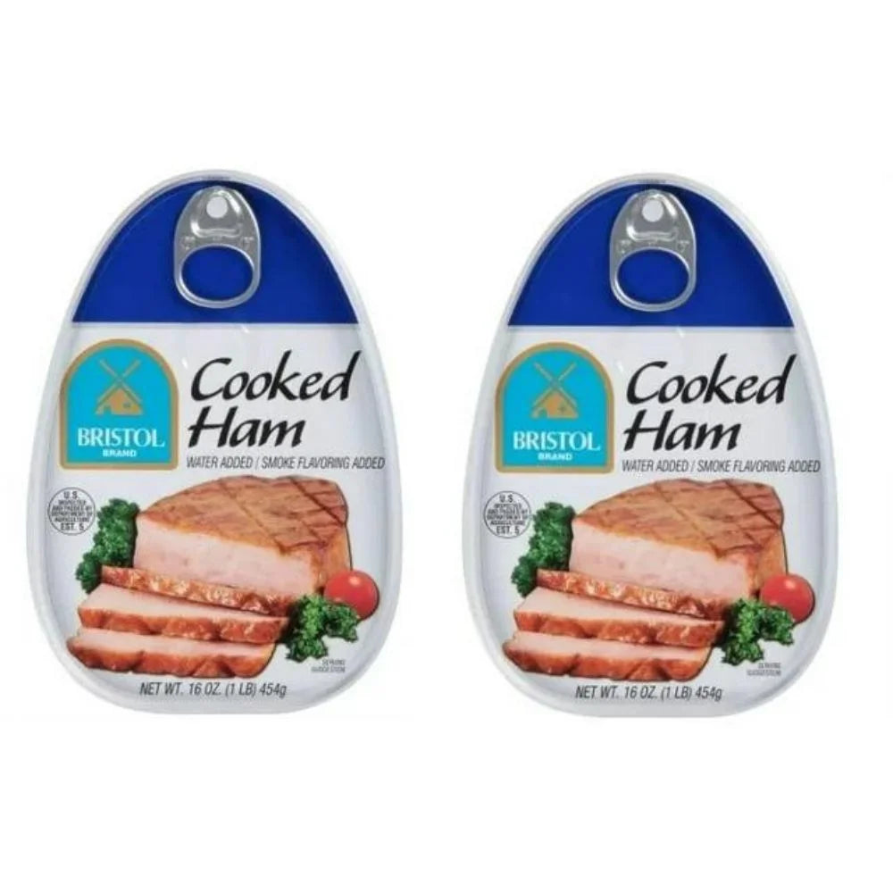 Smoked Ham, 16 oz, 2 Pack, Easy Open Can R546464
